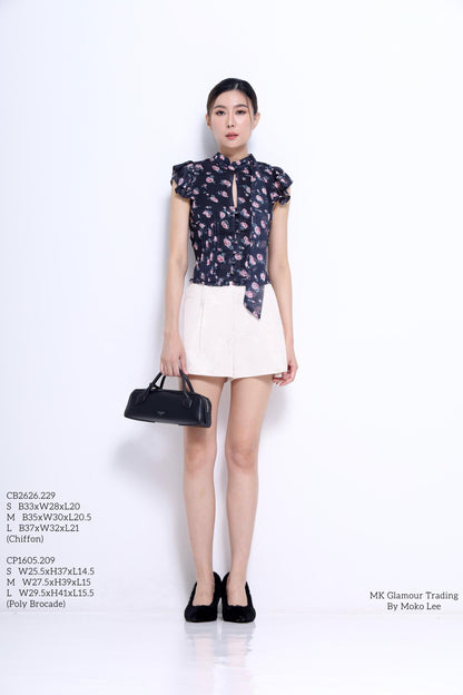 Venus Ruffle Chiffon Blouse