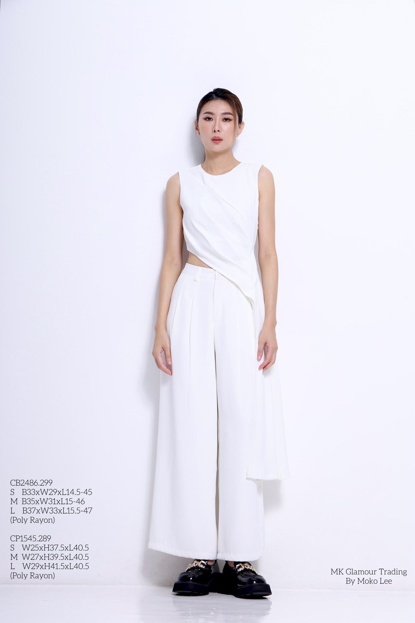 Zia Tailored Wide Legged Pants