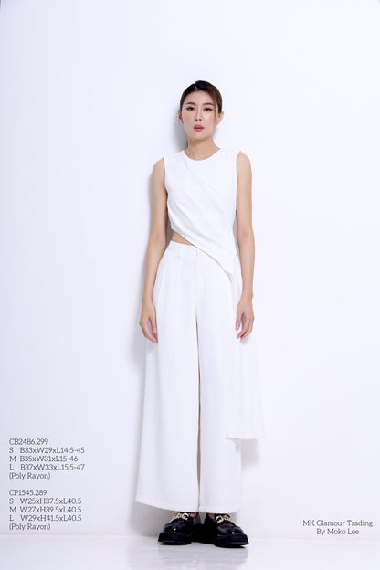 Zia Tailored Wide Legged Pants