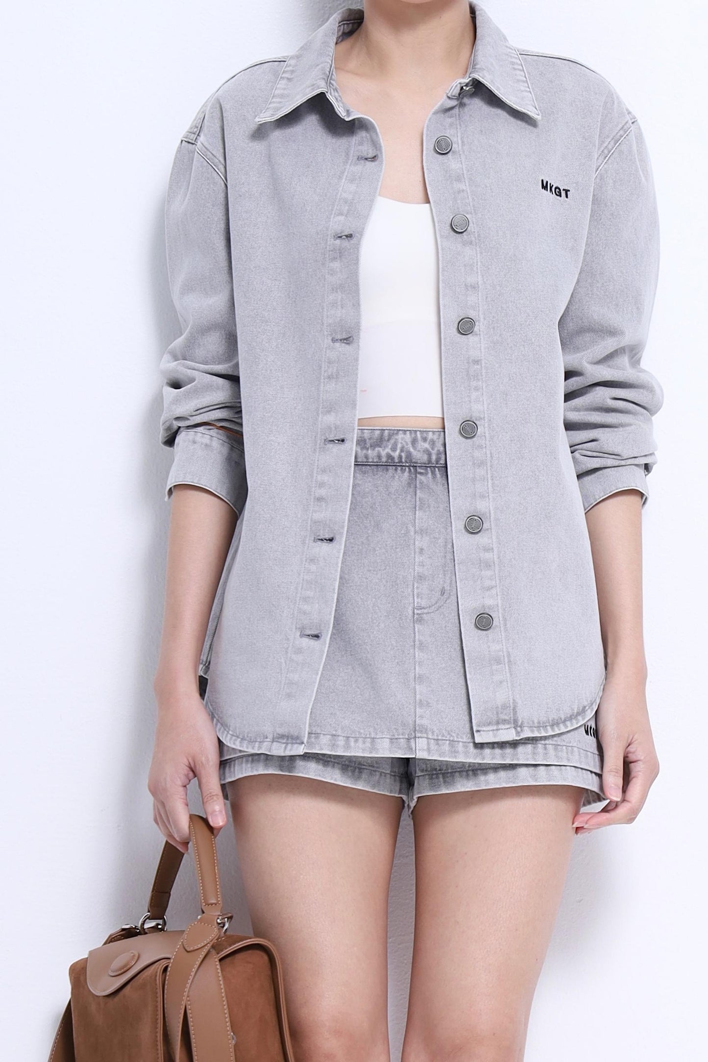 Mindy Oversized Denim Shirt