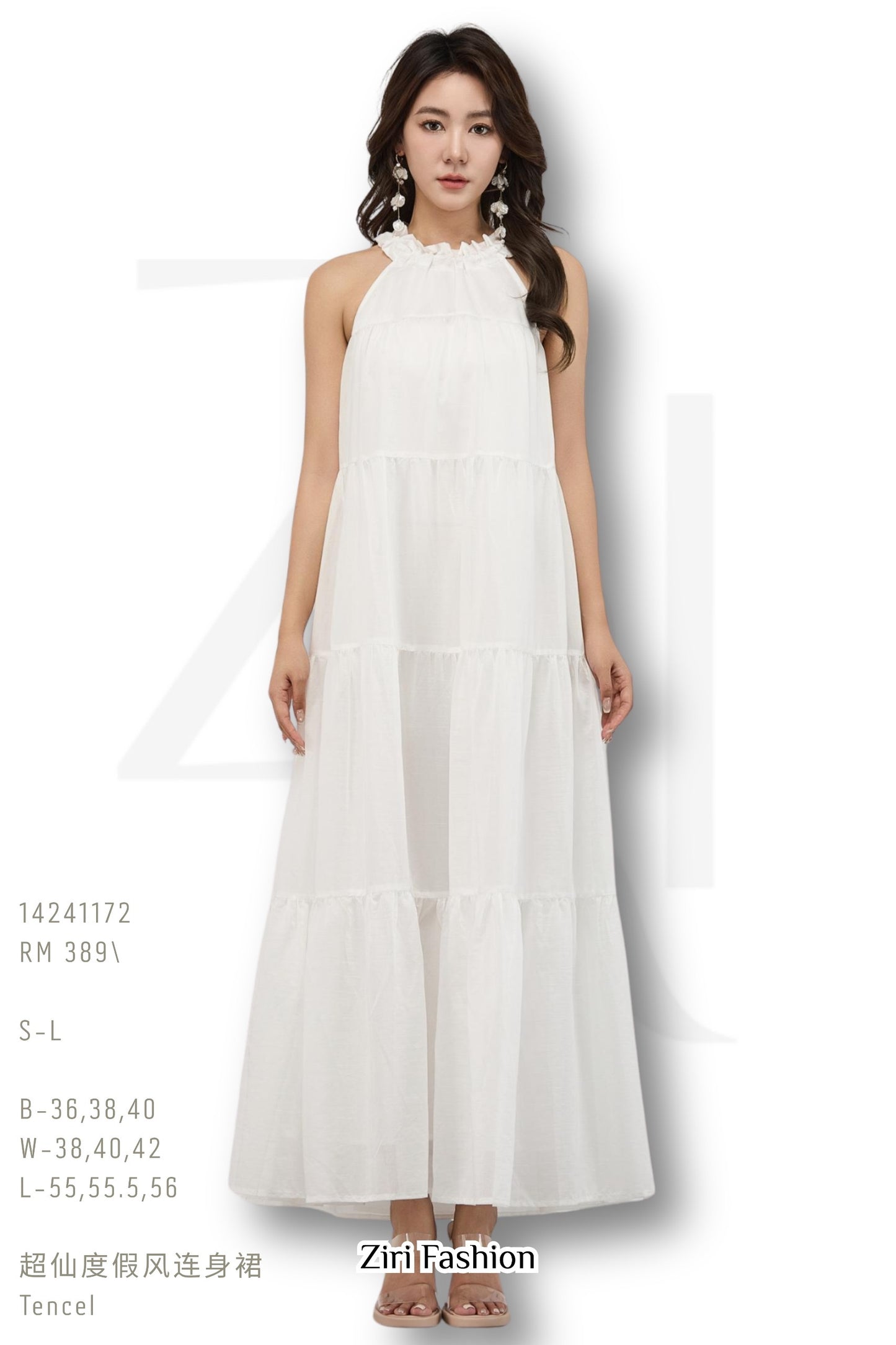 Ziri Summery Tencel Dress