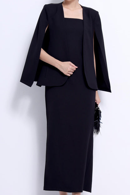 Jace Tailored Cape Blazer