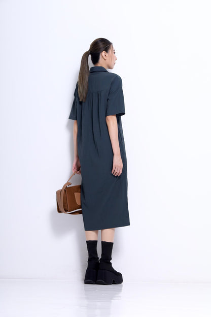 Jaime Oversized Trench Shirt Dress