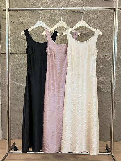 Zena Satin Loose Dress