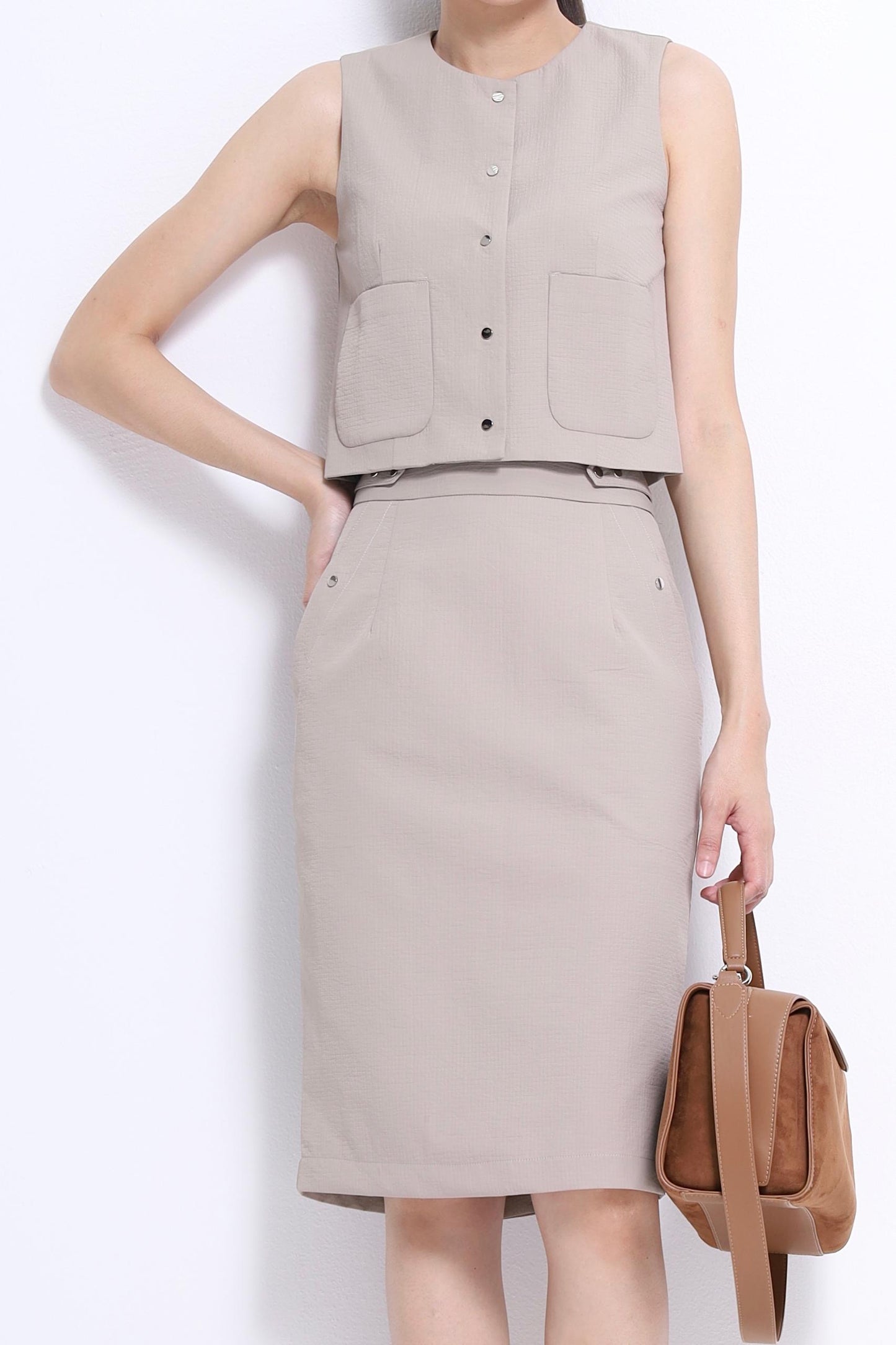 Ivy Cropped Vest Top