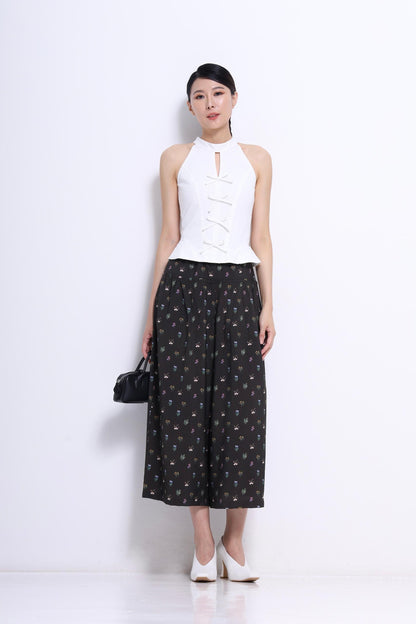 Sylvia Cut Out Ribbon Top