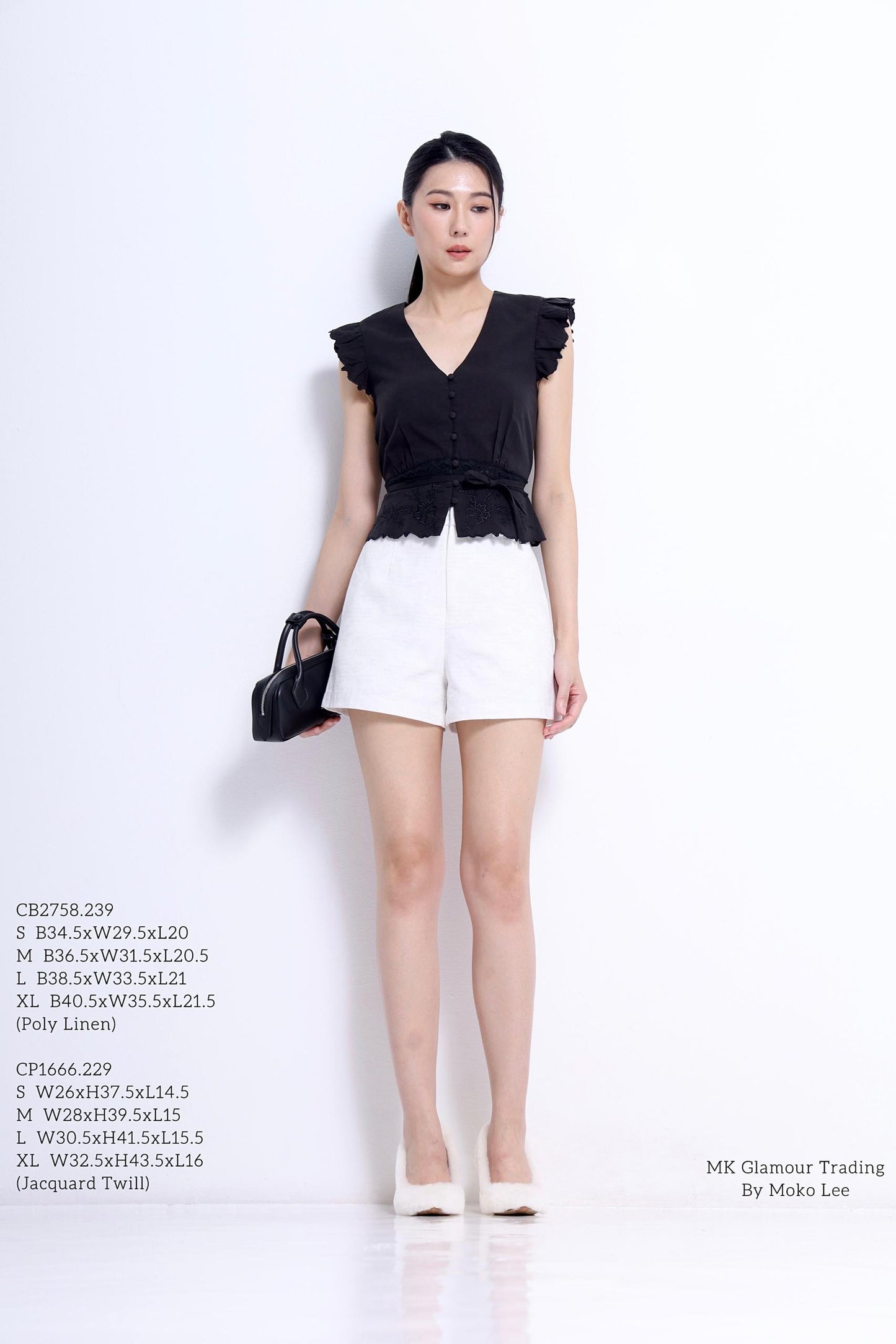 Lorraine V-Neck Lace Blouse