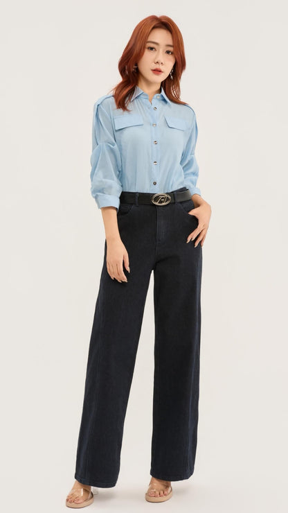 Ziri Straight Legged Denim Jeans