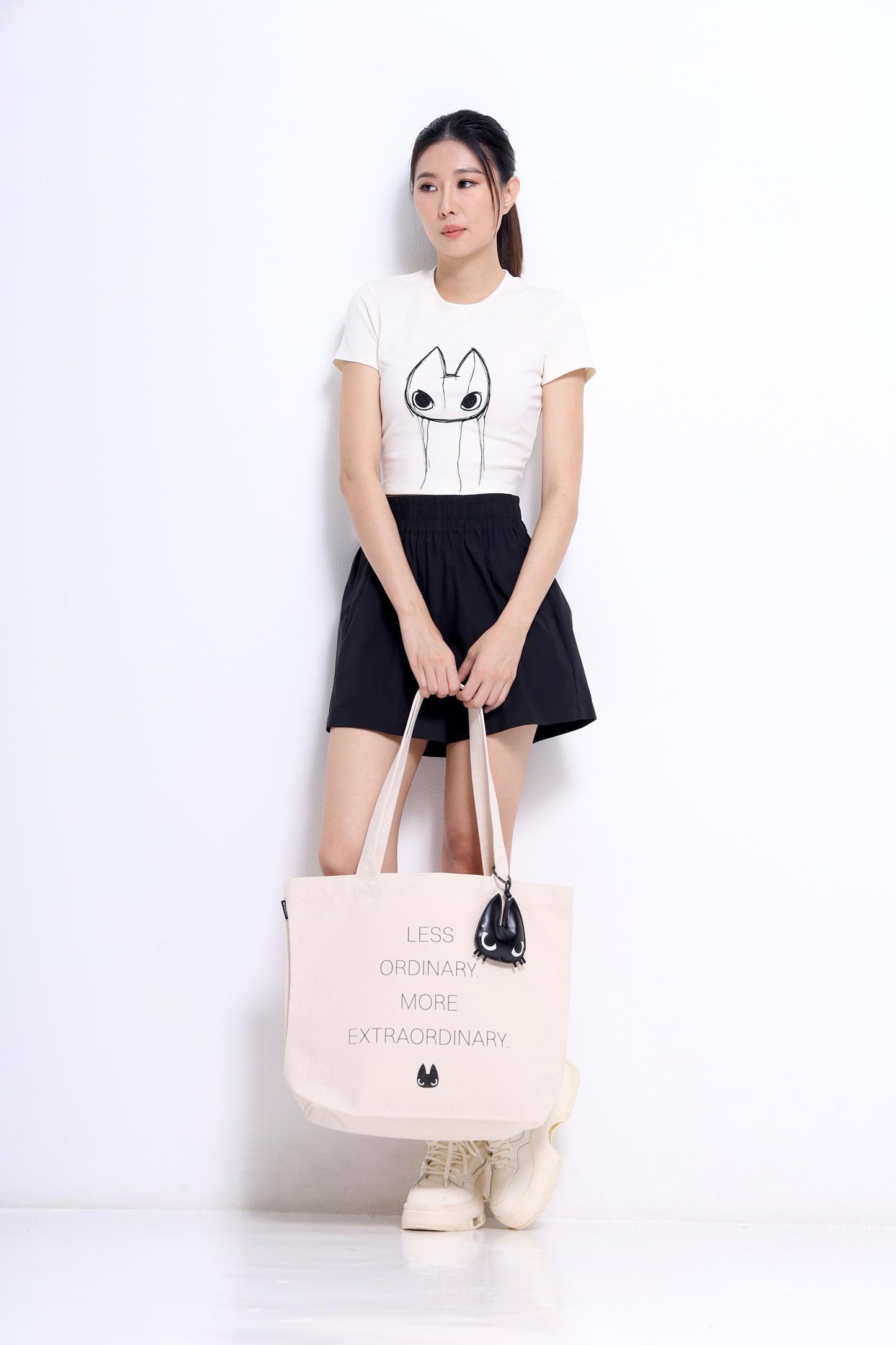 Omo Fitted Cropped Tee