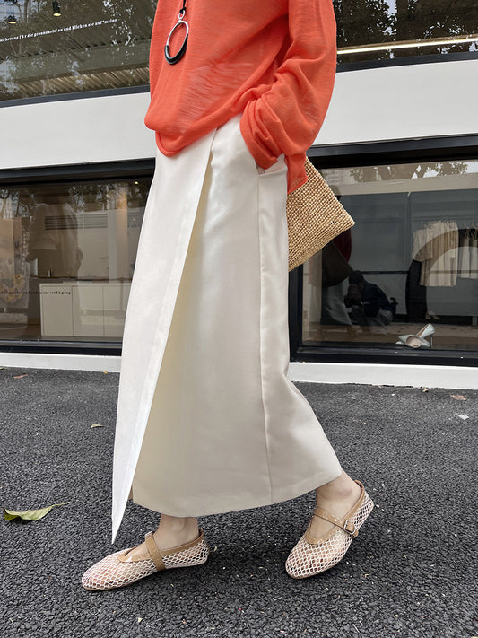 Zenda Satin Maxi Skirt