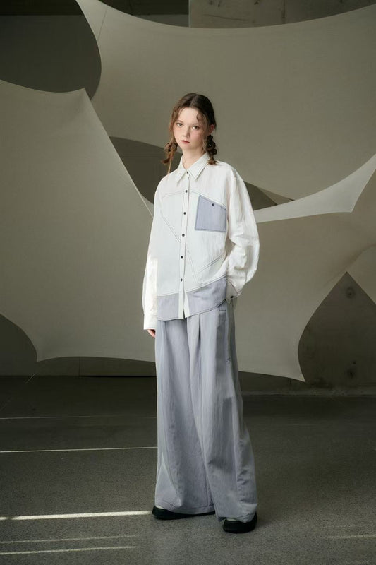 Blake Oversized Bicolor Shirt