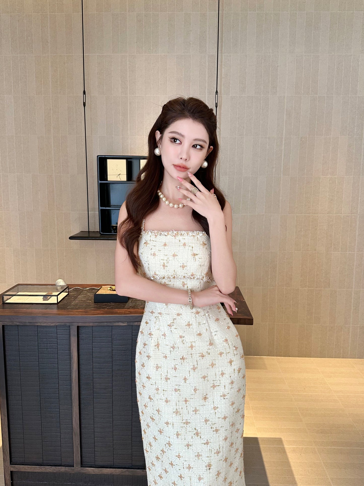 Layla Tweed Sequin Midi Dress