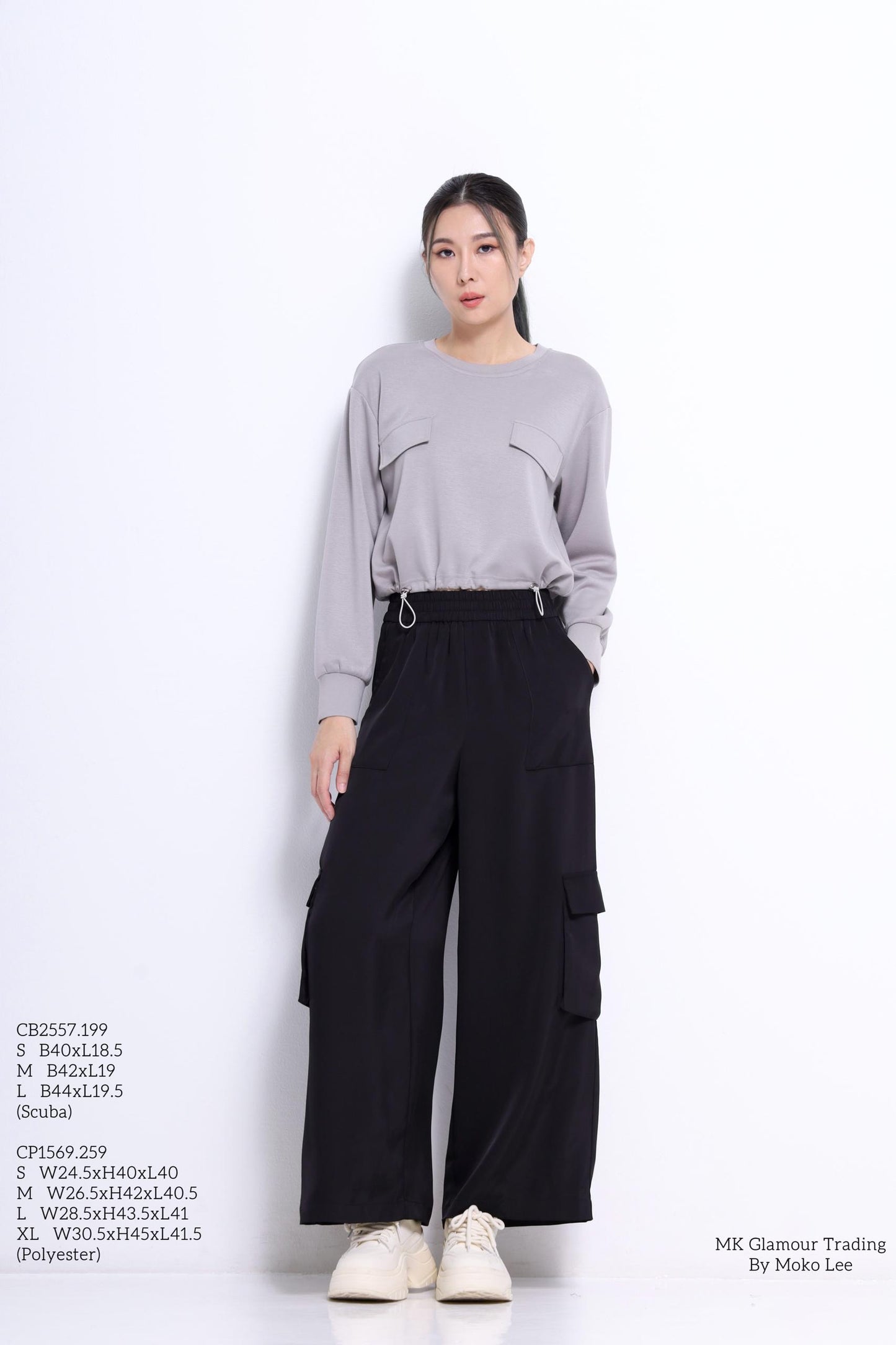 Misa Relaxed Drawstring Sweater