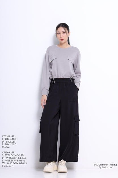 Misa Relaxed Drawstring Sweater