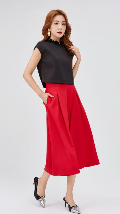 Ziri Flower Sequins Top