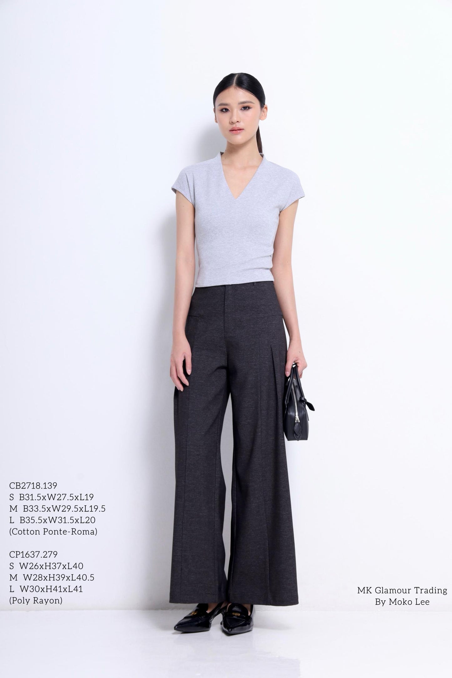 Katrina Straight Legged Tailored Pants