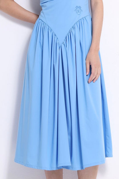 Rella Drop Waist A-line Dress