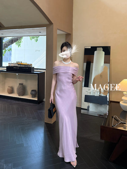Magee Off Shoulder Evening Dress