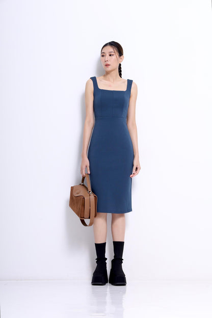 Nora Square Neck Bodycon Dress