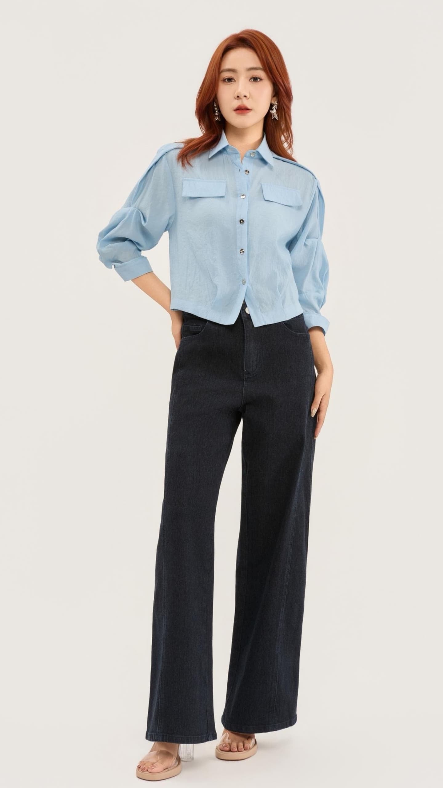 Ziri Straight Legged Denim Jeans