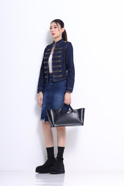 Maren Officer Denim Jacket