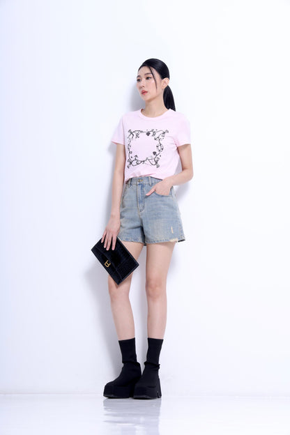 Belle 3D Printed Classic Tee