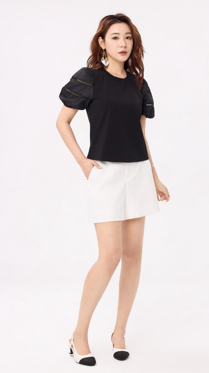 Ziri Bubble Sleeve Blouse