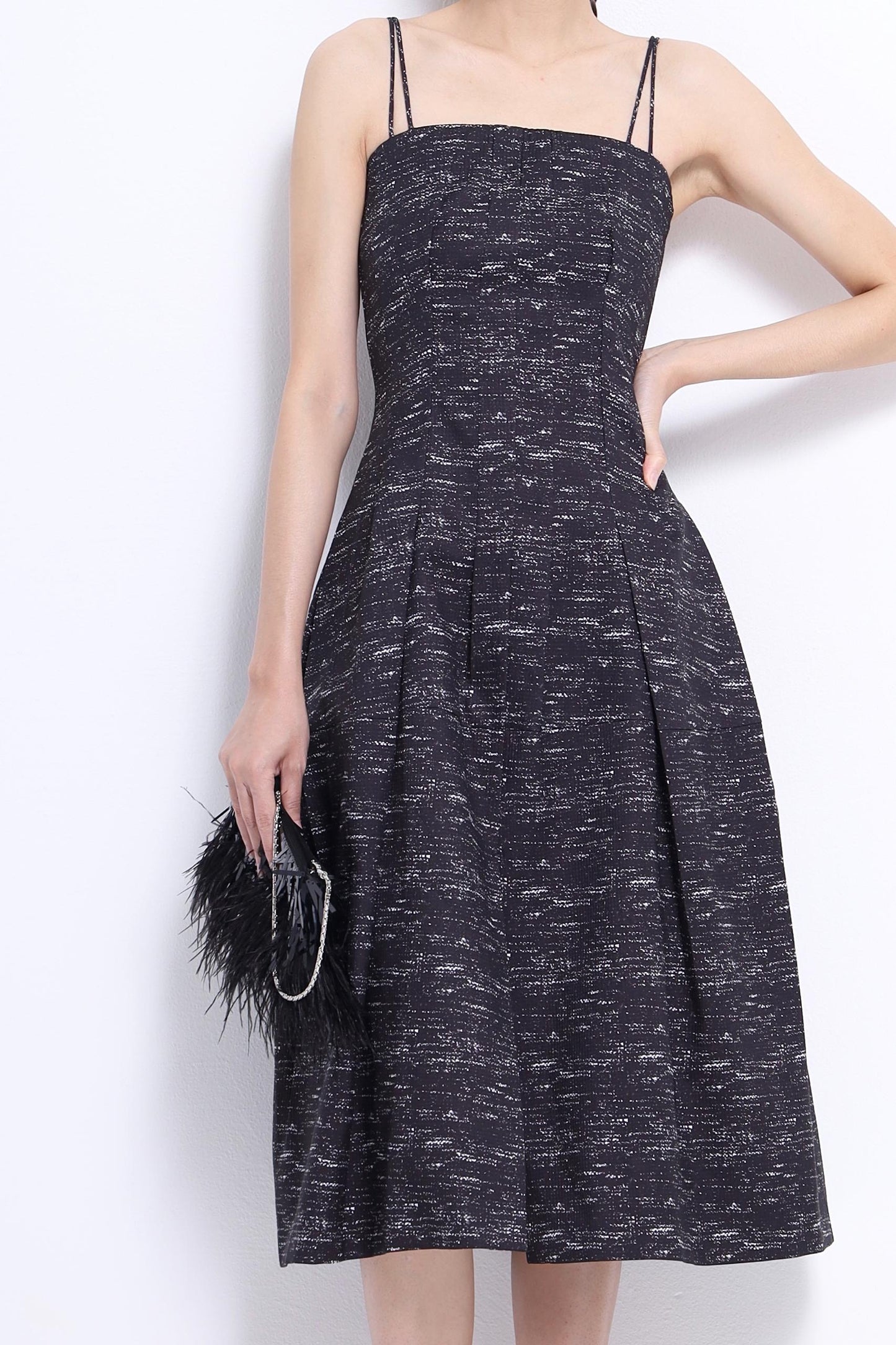 Dahlia A-line Midaxi Dress