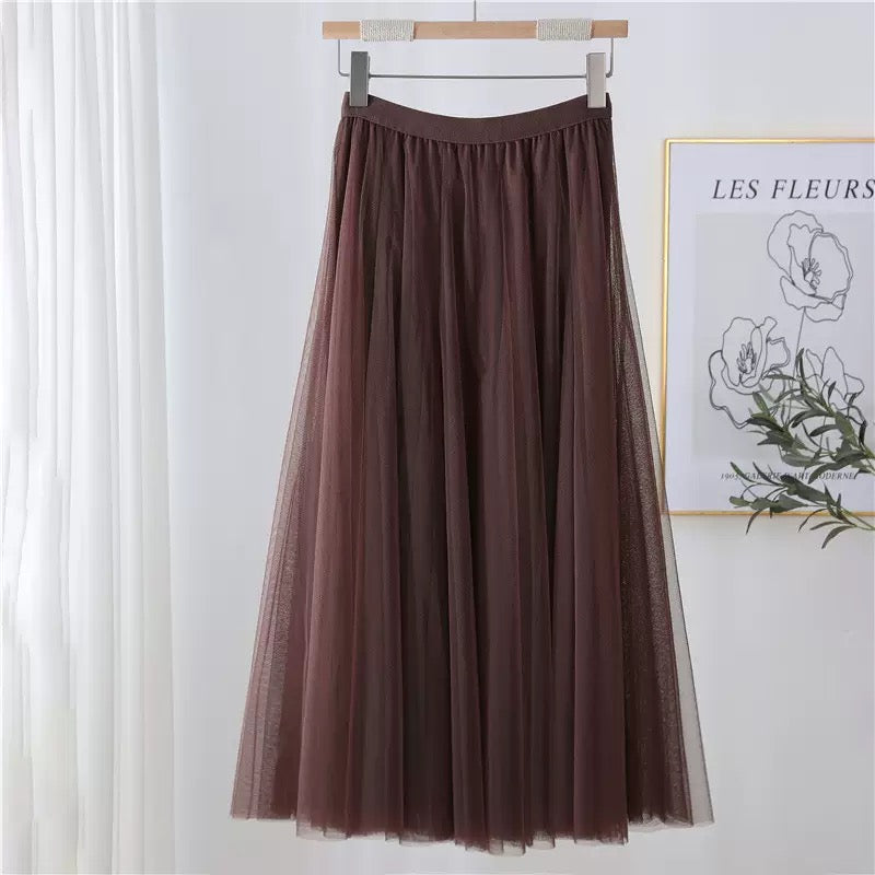 Preorder Amy Flowy Tulle Skirt
