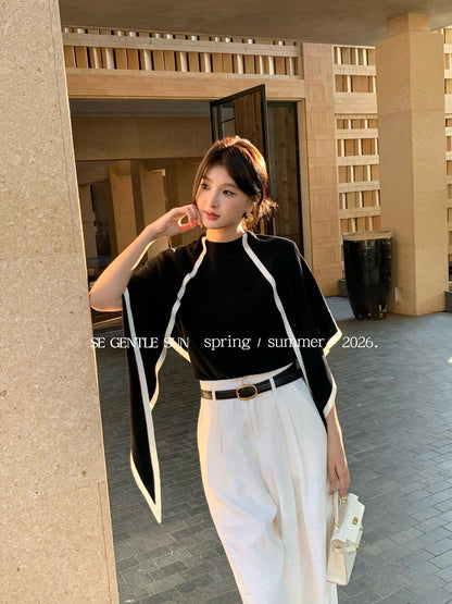 Hana 2-Piece Knit Blouse