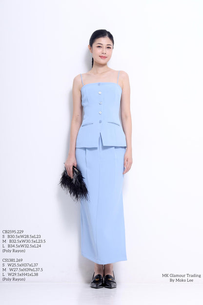 Bianca Column Maxi Skirt