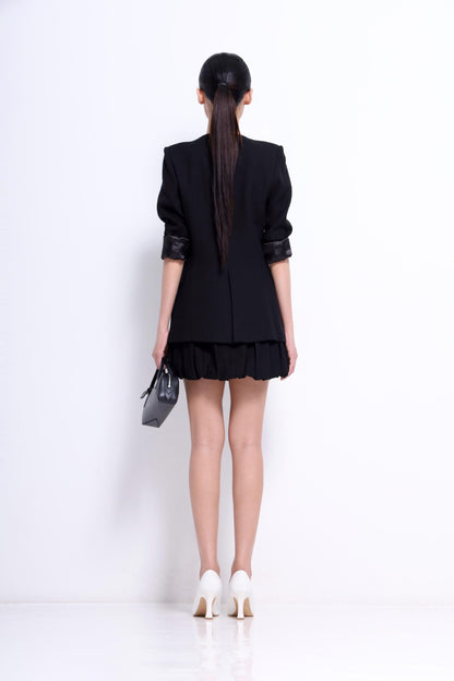 Bernice Bubble Hem Mini Skirt
