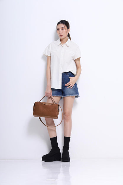 Riya Oversized Shirt with Pockets