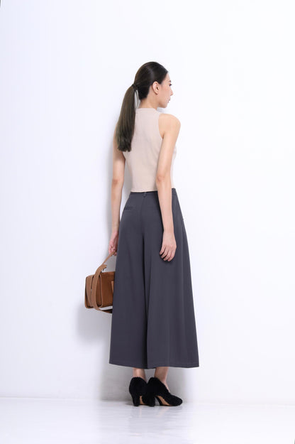 Camille Rose Ribbed Knit Top