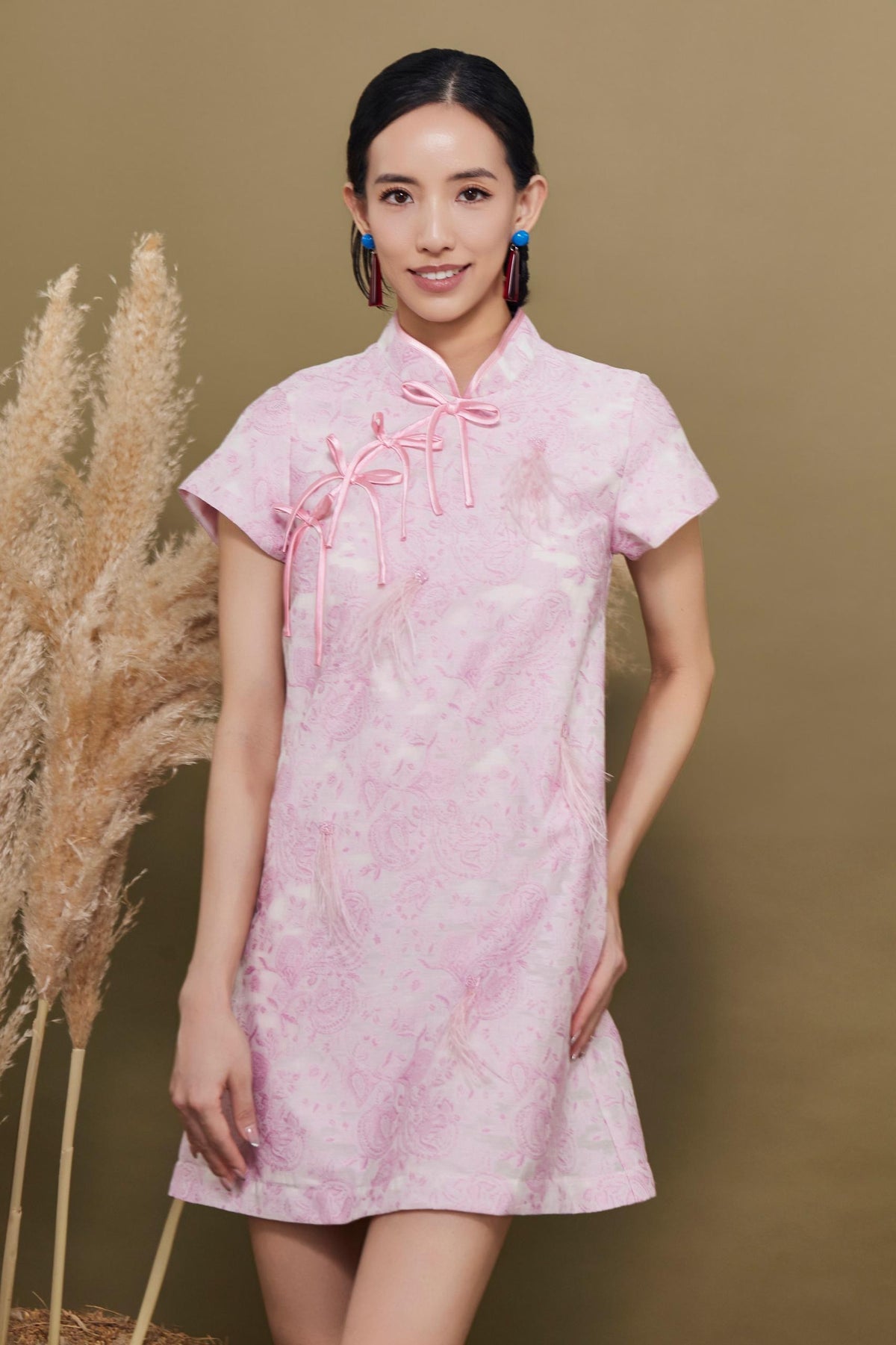 Mei Orient Organza Qipao Dress