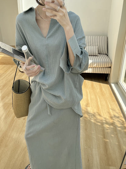 Grace Wrinkled Relaxed Setwear