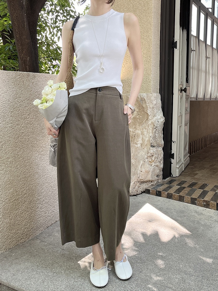 Gracetina Open Back Knit Top