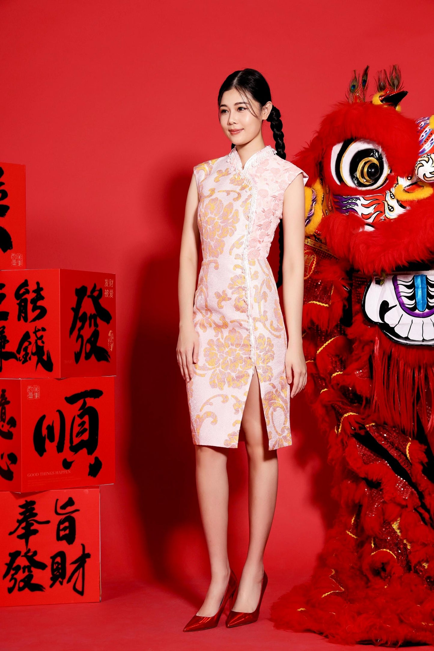 Zeng Orient Pearl Qipao Dress