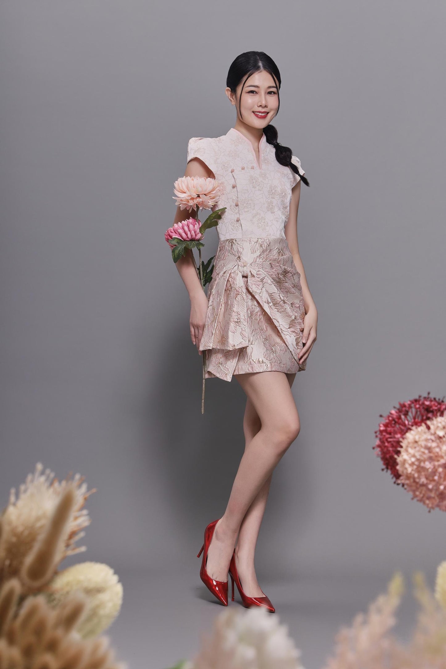 Yi Mei A-line Qipao Dress