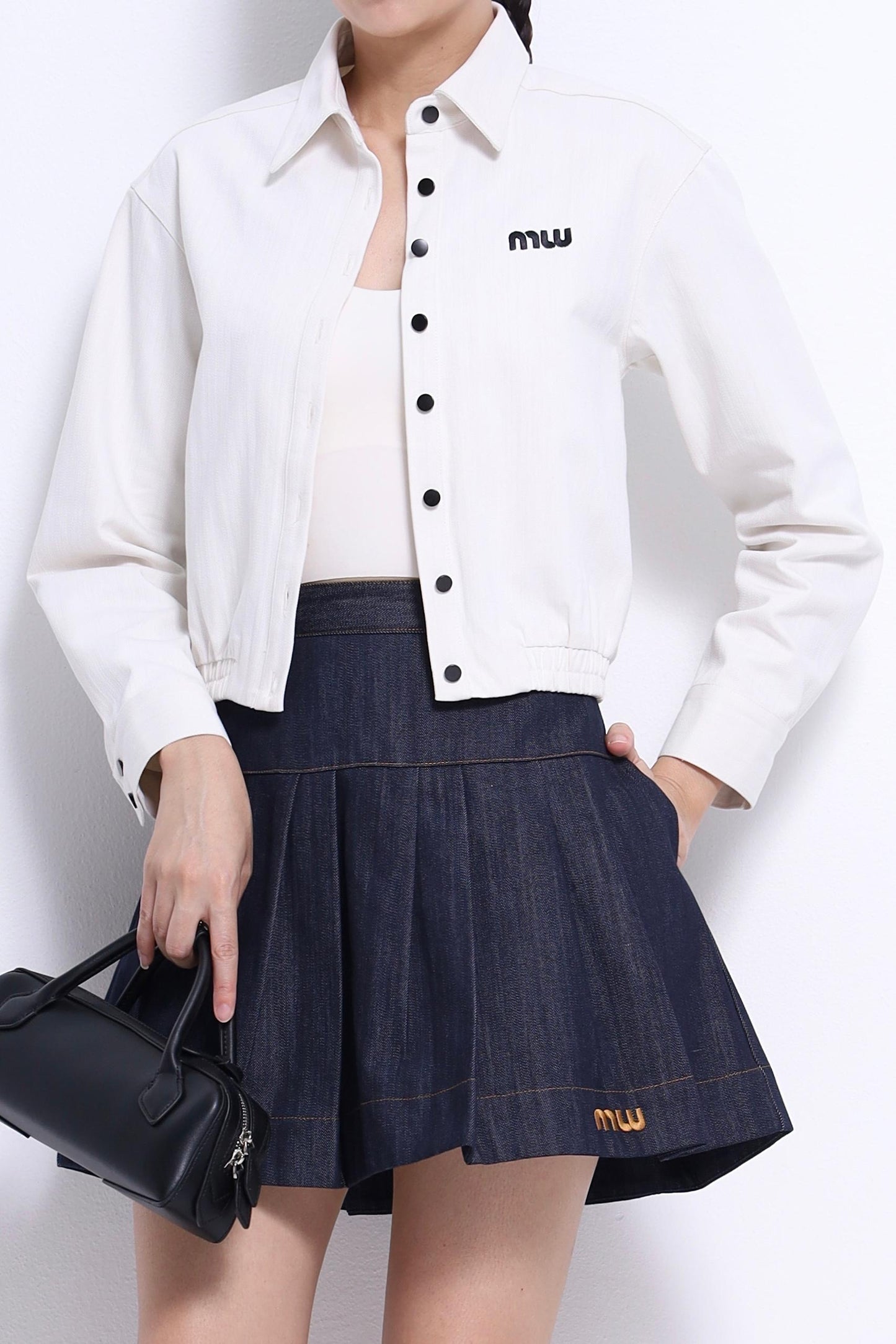 Miu Classic Button Down Top