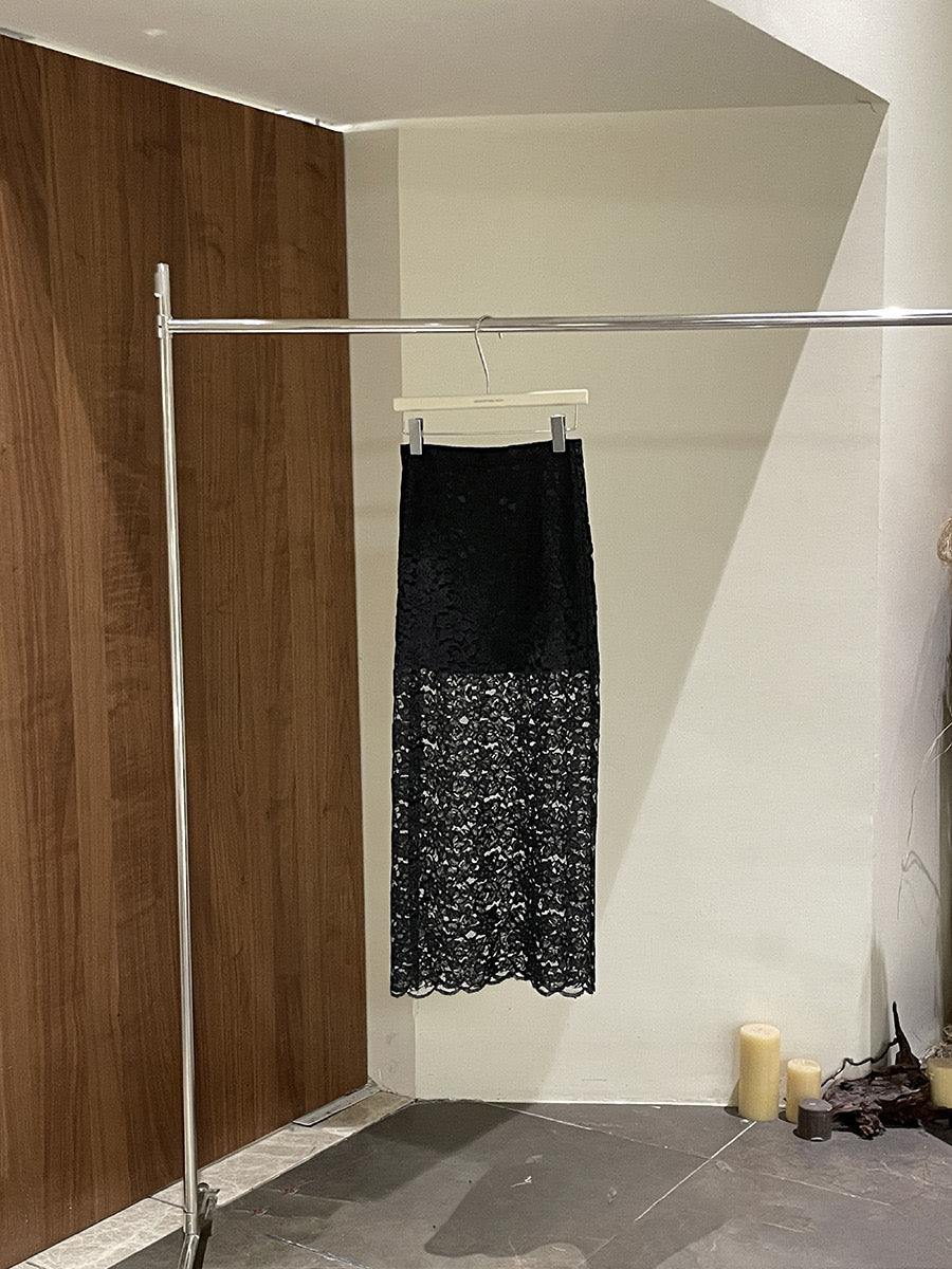 Laurine Lace Midaxi Skirt