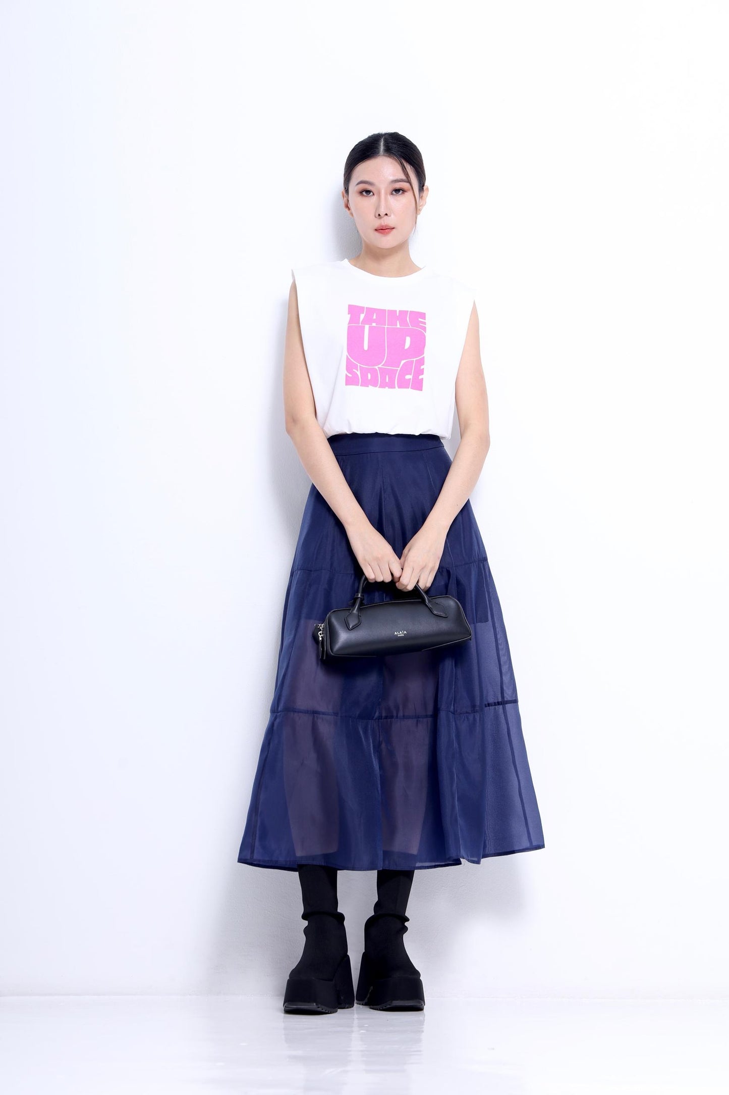 Take Up Space Cropped Tee