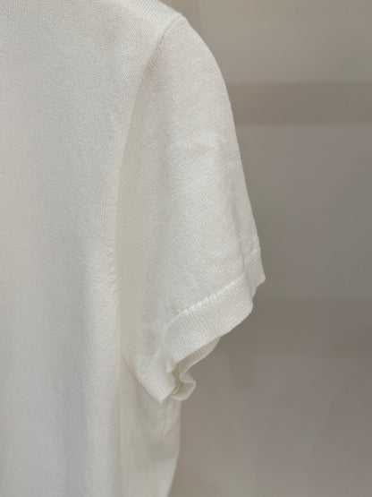 Peni Bow Tie Bi-color Knit Top