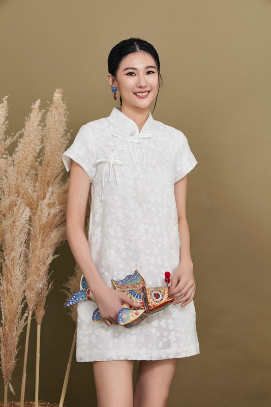 Mei Orient Organza Qipao Dress