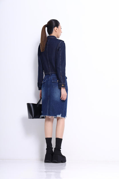 Maren Officer Denim Jacket