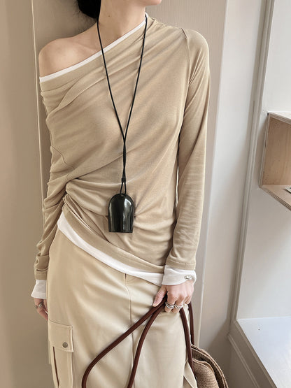 Colette Bicolor Knit Top