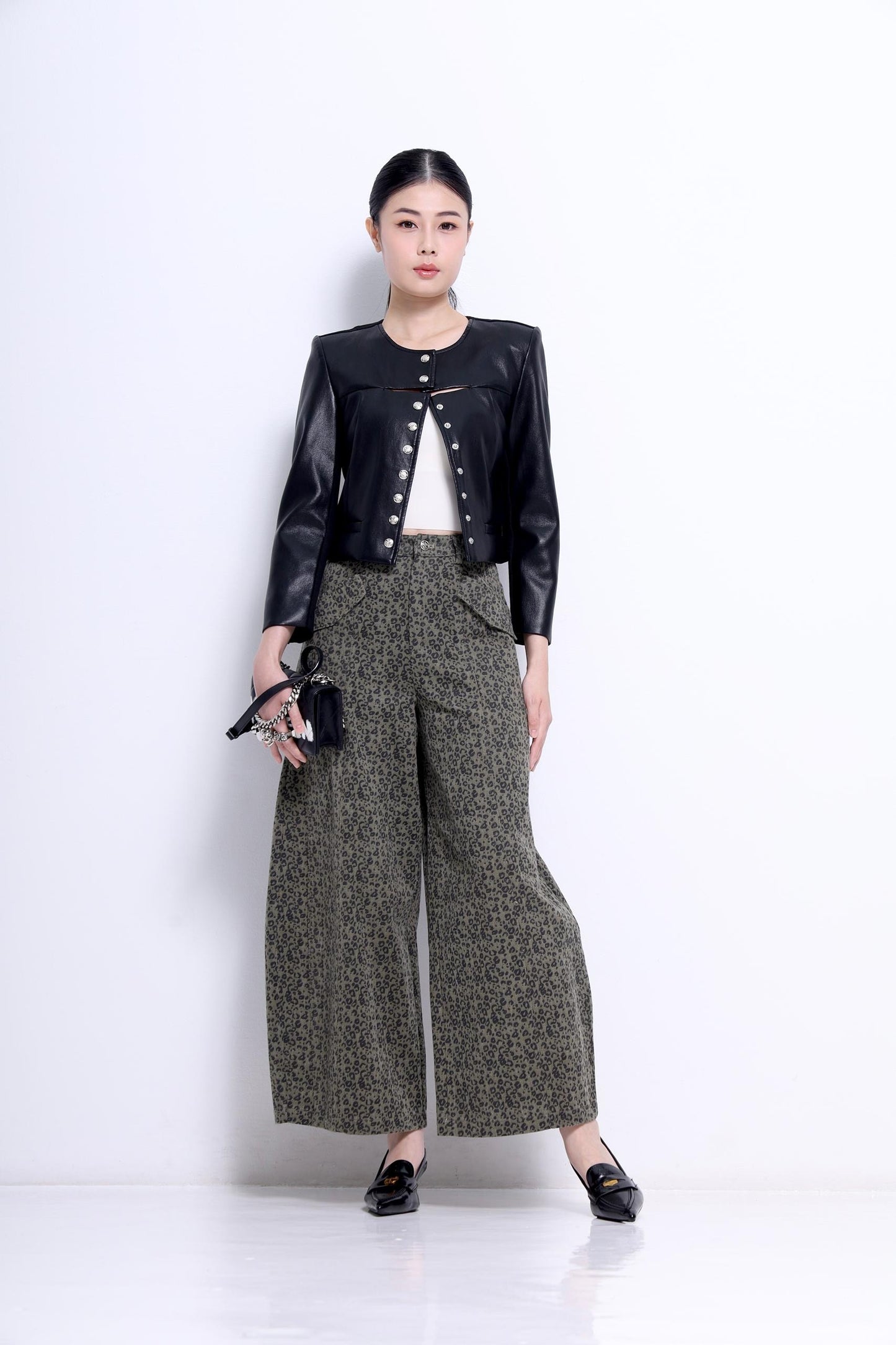 Ginna Cropped Officer Jacket