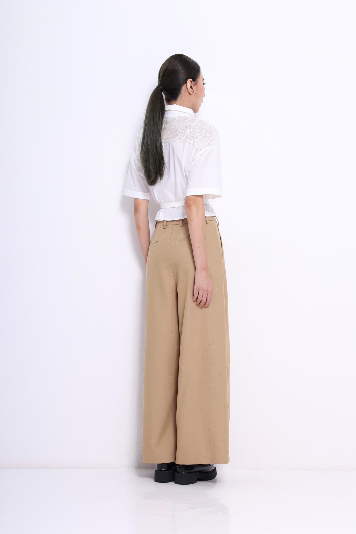 Zera Overlap Tailored Pants