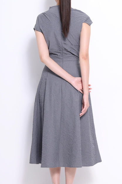 Sia Asymmetrical Drape Dress