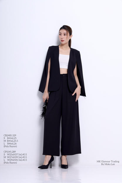 Jace Tailored Cape Blazer